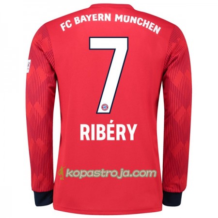 Billiga Fotbollströjor FC Bayern München Ribery 7 Hemma tröja 2018/19 Långärmad